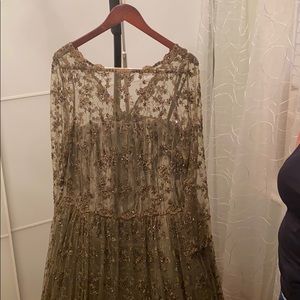 Mother of the bride custom made dress size 16